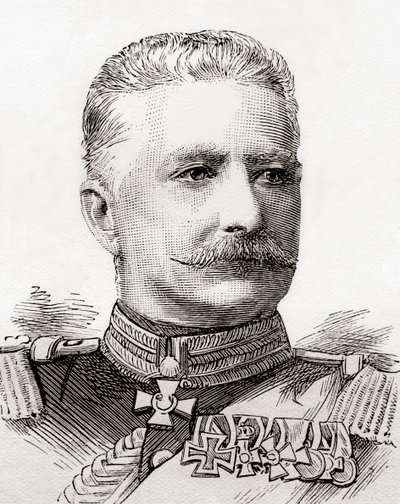 Alfred Ludwig Heinrich Karl Graf von Waldersee - English School