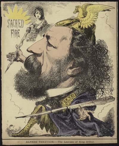 Alfred Tennyson - le Lauréat du Roi Arthur - English School