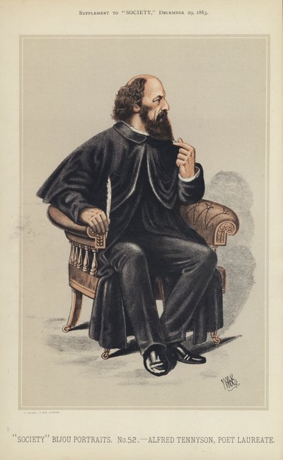 Alfred Tennyson, poète lauréat - English School