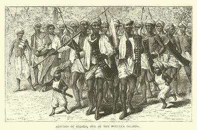 Alfuros de Gilolo, une des îles Moluques - English School