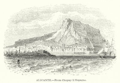 Alicante (gravure) - English School