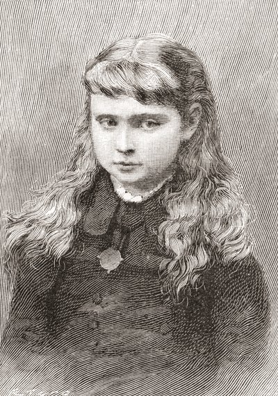 Alix de Hesse et du Rhin plus tard Alexandra Feodorovna - English School