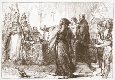Altercation entre Jean de Gand et l