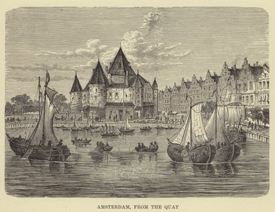 Amsterdam, depuis le quai - English School