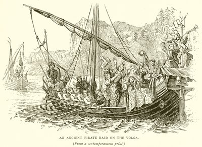 Un raid de pirates anciens sur la Volga - English School