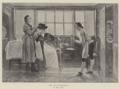 Une fugue (litho) - English School