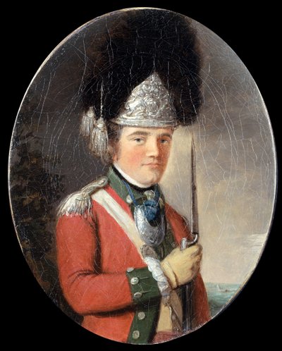 Un officier de la compagnie des grenadiers, 63e régiment d