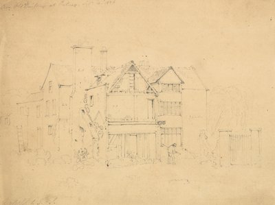 Un vieux bâtiment à Putney, Londres - English School