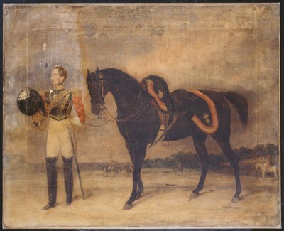 Un officier non identifié, 2e régiment des Life Guards, vers 1832 - English School