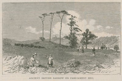 Ancien tumulus britannique sur Parliament Hill - English School