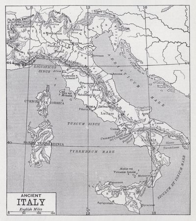Italie antique - English School
