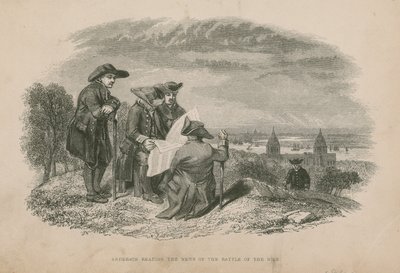 Anderson lisant les nouvelles de la bataille du Nil; illustration de Poor Jack par Frederick Marryat - English School
