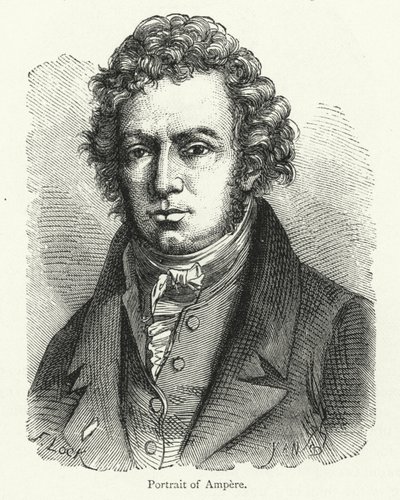 André-Marie Ampère, physicien français et pionnier dans le domaine de l
