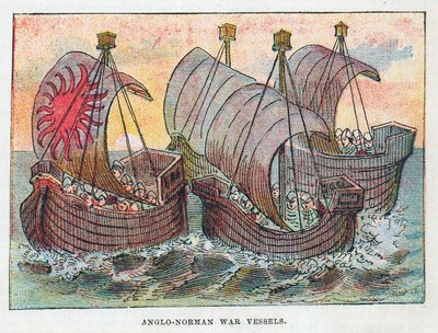 Navires de guerre anglo-normands - English School