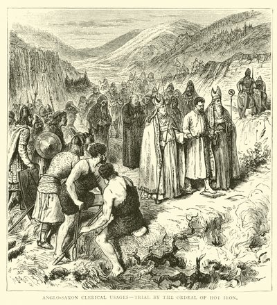 Usages cléricaux anglo-saxons, procès par l
