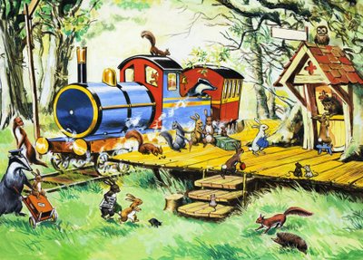 Gare ferroviaire pour animaux - English School