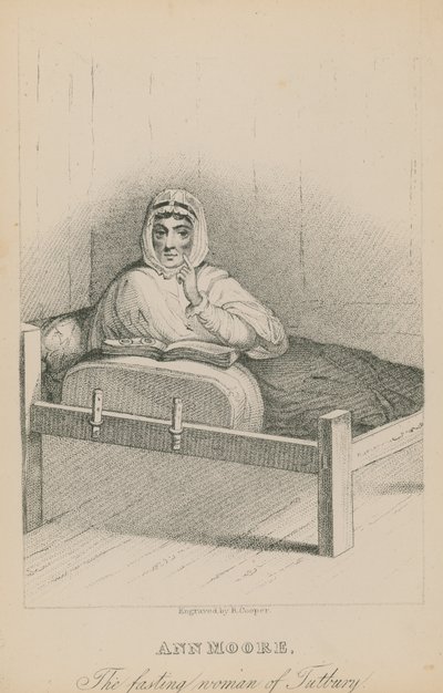 Ann Moore, la femme jeûneuse de Tutbury - English School