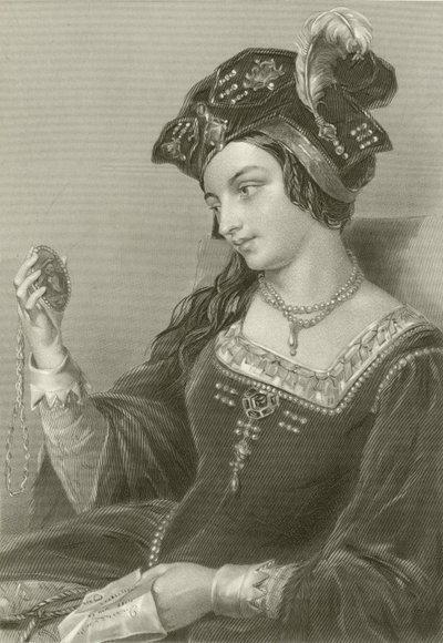 Anne Boleyn, 2ème épouse du roi Henri VIII - English School