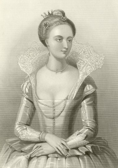 Anne de Danemark, reine du roi Jacques I - English School