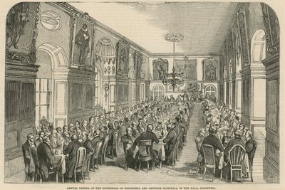 Dîner annuel des gouverneurs des hôpitaux Bridewell et Bethlehem - English School