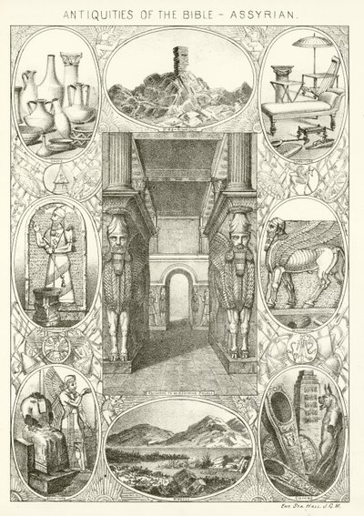 Antiquités de la Bible - Assyriennes - English School
