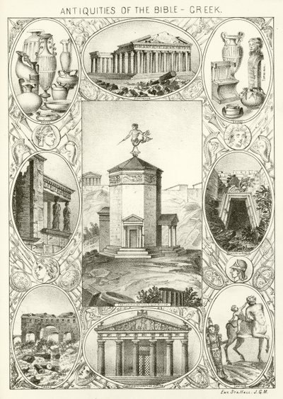 Antiquités de la Bible - Grecques - English School