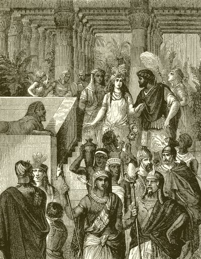 Antoine et Cléopâtre en Égypte - English School
