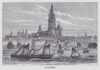 Anvers (gravure) - English School
