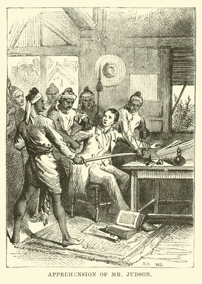 Arrestation de M. Judson - English School