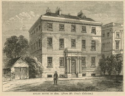 Apsley House, Hyde Park, Londres, en 1800 - English School