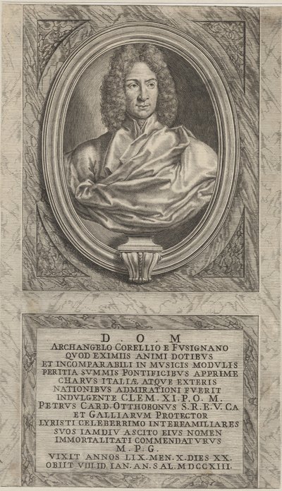 Arcangelo Corelli, vers 1715 - English School