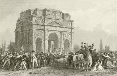 Arc de Marius, à Orange, sur le Rhône - English School