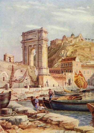 Arc de Trajan et port d