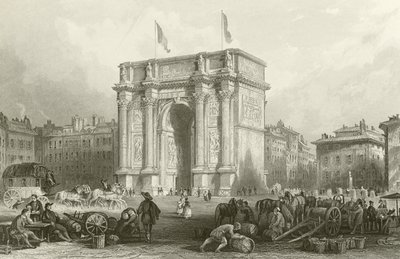Arc de Triomphe, Marseille - English School