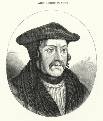 Archevêque Parker (gravure) - English School