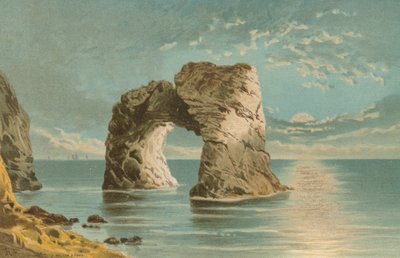 Rocher arqué, Freshwater Bay - Île de Wight - English School