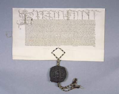 Archive 11980 : Charte enregistrant la concession par le roi Henri VI au New College d