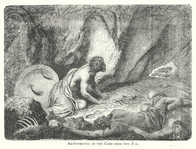 Aristomène dans la grotte voit le renard - English School