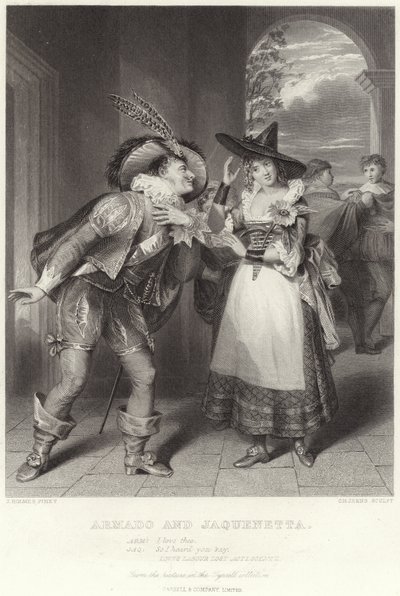 Armado et Jaquenetta, Peines d