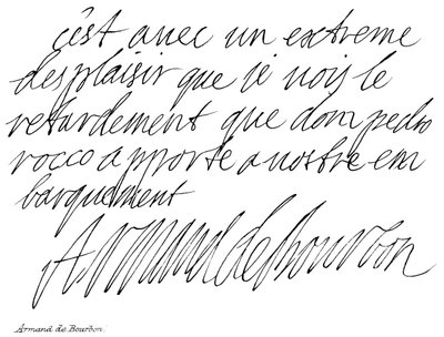 Armand de Bourbon - English School