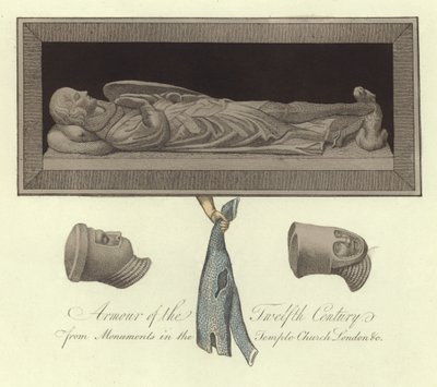 Armure du XIIe siècle - English School