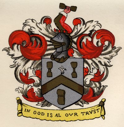 Armoiries des maçons et tuiliers du chapitre de Gateshead, 1671, de L