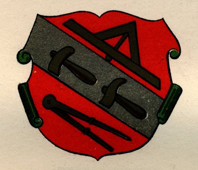 Armoiries des tailleurs de pierre de Strasbourg, de L