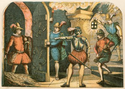 Arrestation de Guy Fawkes - English School