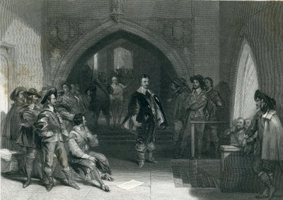 Arrestation de Lord Strafford, 1640 - English School