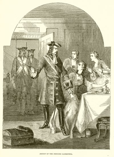 Arrestation de la princesse Clémentine - English School
