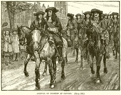 Arrivée de Charles à Oxford - English School