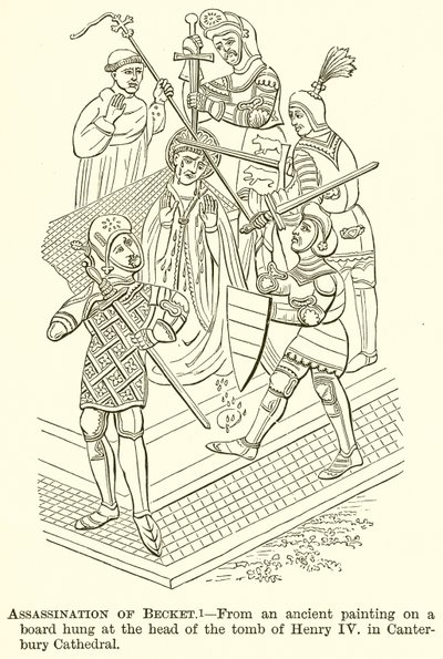Assassinat de Becket - English School