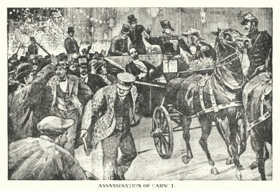 Assassinat de Carnot (gravure) - English School