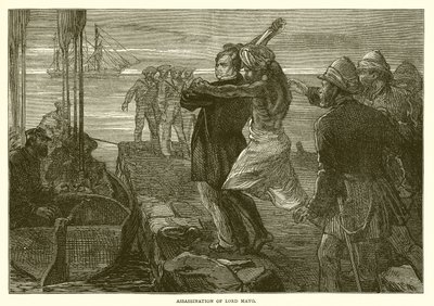 Assassinat de Lord Mayo (1872) - English School